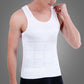 Herr kroppsformande termo-T-shirt