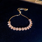 💖HET FÖRSÄLJNING 50% RABATT💖✨Armband med Cubic Zirconia-stenar i koppar, utsökt lyxig glittrande accessoar för kvinno