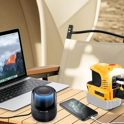 🔌🚗Släpp lös kraften när som helst, var som helst! Kompakt DC/AC-växelriktare – perfekt för utomhusbruk, sommarstugor, husbilar och äventyr!