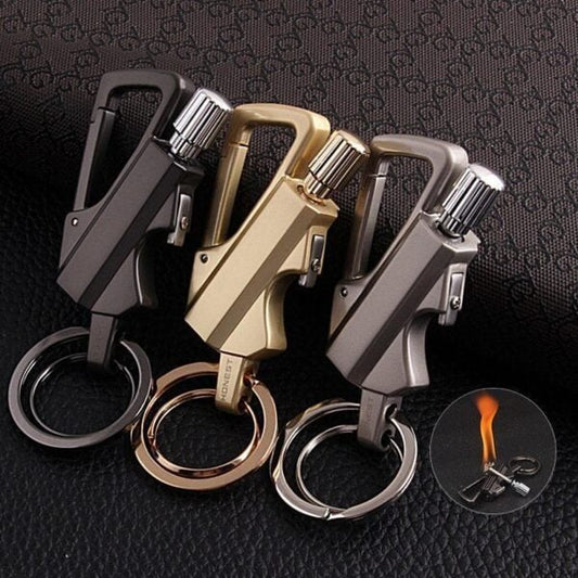HOT SALE 49% OFF⏳🎁🎄 Nyckelring Flint Eldstartare