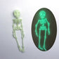 3D-printad magnetisk figur i form av ett vintage-skelett 🎃