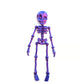 3D-printad magnetisk figur i form av ett vintage-skelett 🎃