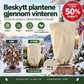 🌿❄️Professionellt frostskydd för växter – 80 g non-woven – Värmeisolerande – Andningsbart – Slitstarkt – För träd, buskar och grönsaker 🧵🌱🛡️