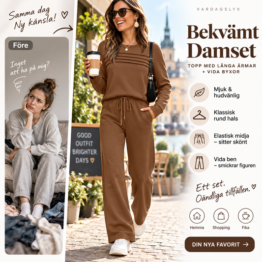 🐥 50 % RABATT! ✨Bekvämt damset