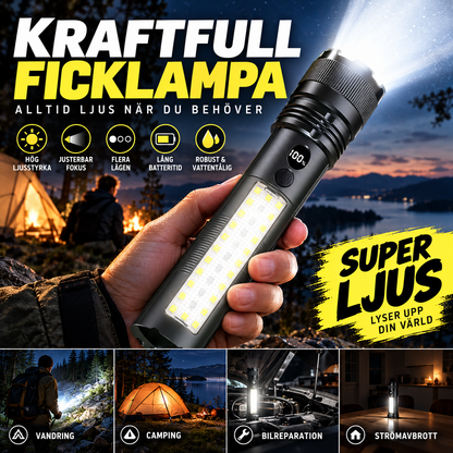🔦 LED-ficklampa