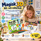 ✨Magisk 3D-målarbok med mönster att rita av!✨