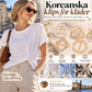 ✨Knappar i koreansk stil i nederkanten