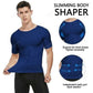 Herr kroppsformande termo-T-shirt