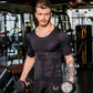 Herr kroppsformande termo-T-shirt
