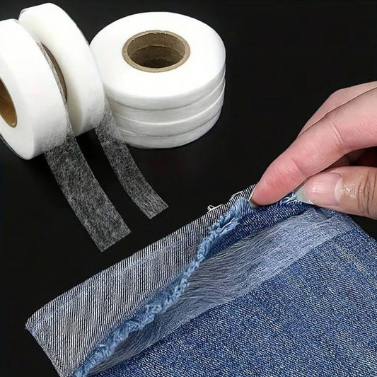 🔥Strip-on dubbelsidig tygtejp för sömnad och DIY🍃