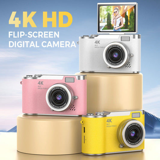📷4K HD digitalkamera med flipskärm💥