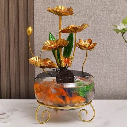Lyxigt kreativt lotusfiskbollsornament