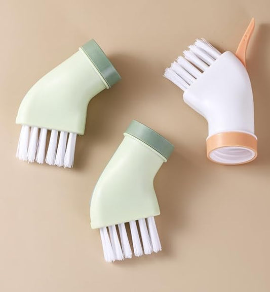 💧 KÖP 1 - FÅ 1 GRATIS! 🧼 Multifunktionell rengöringsborste - Ansluts direkt till vattenflaskor för att rengöra vilken yta som helst utan avfall 🚿✨