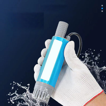 ⏰ Endast nu 50% rabatt!⚙️ HÖGEFFEKTIV PUMP-SET - Dubbelvätskepump för Olja och Vatten, Robust Design för Garage och Verkstad, Enkel Att Använda 🛠️💧