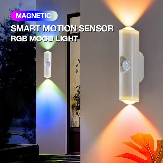 ⏳Begränsad tid 49 %🔥Magnetisk smart rörelsesensor RGB-stämningsbelysning