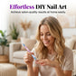🎨 50 % RABATT NU! 💅 10-färgat nagelkonstset med dubbla spetsar – skapa precisa detaljer, färgstarka mönster och salongsliknande nageldesign hemma ✨