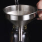 🥣 50 % RABATT NU! 🍳 Filtertratt i rostfritt stål – löstagbart finmaskigt filter för kök & laboratorium ✨
