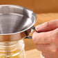 🥣 50 % RABATT NU! 🍳 Filtertratt i rostfritt stål – löstagbart finmaskigt filter för kök & laboratorium ✨