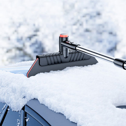 🚗 50 % RABATT NU! ❄️ 3-i-1 teleskopisk bilborste & isskrapa – 360° roterande huvud & förlängbar till 75 cm 🌨️