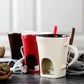 🎅Christmas HOT SALE 49% OFF🍫Ceramic Chocolate Fondue Mug