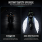 🏍️ 50 % RABATT NU! 💡 LED-projektionslampor med änglavingar för motorcykel – symmetriska ljusmönster på marken, skarp projektionslins och extra synlighet i mörkret ✨
