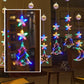 🎄❄️ DIY-julsnöflingor med sugkoppar och LED-belysning ✨ | Batteridrivna, varmt sken och flerfärgade, fönsterbelysning med sugkoppar, juldekoration för hemmet och festen