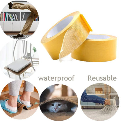 🎁2026 nyårsförsäljning🎁 49% OFF🔥Starkt självhäftande dubbelsidig gasväv Fiber Mesh Tape